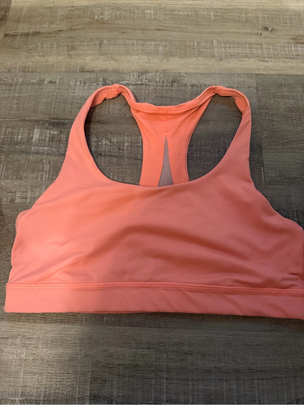 lululemon Coral Racerback Sports Bra